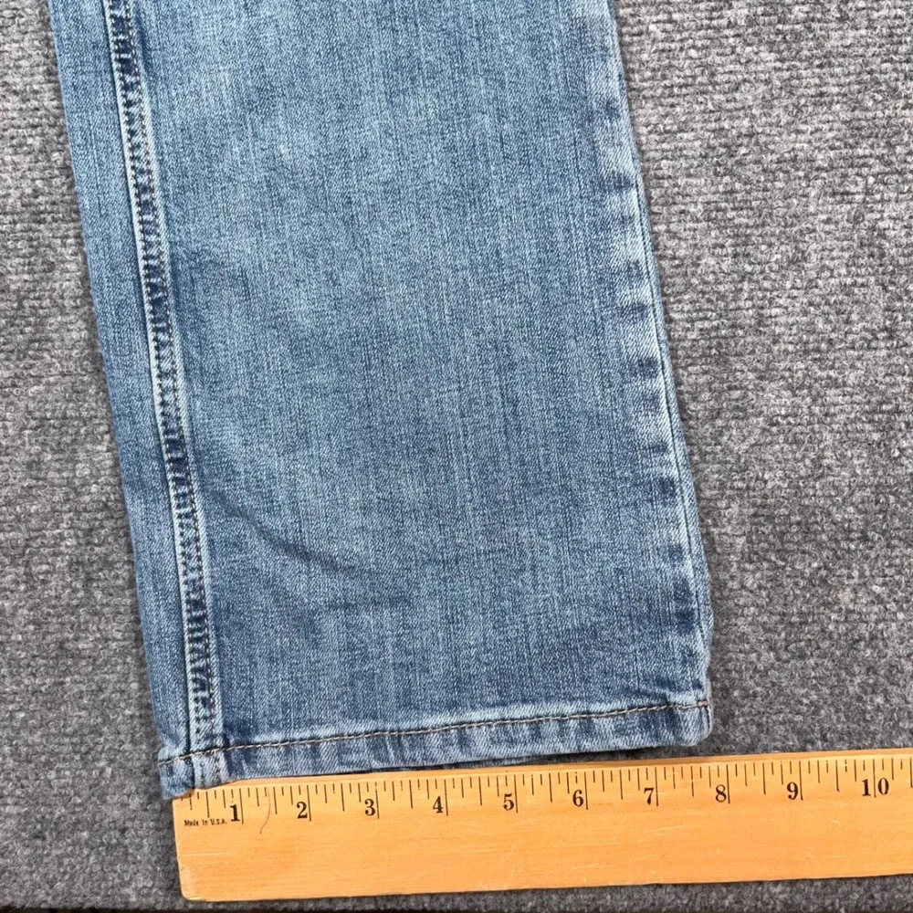 Wrangler Retro Relaxed Boot Jeans Mens 32x36 Blue Denim Cowboy Rodeo Western